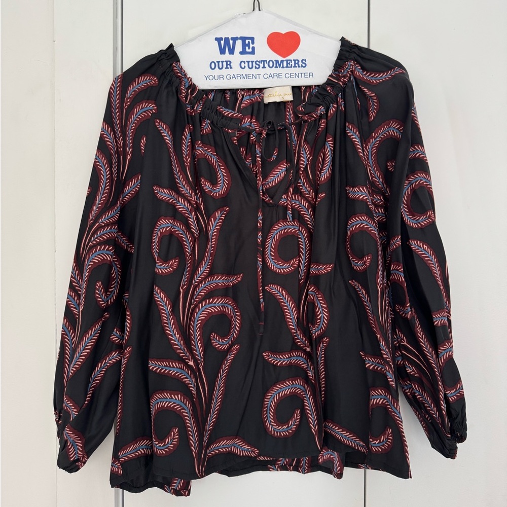 NATALIE MARTIN Ashley Blouse in Feathers